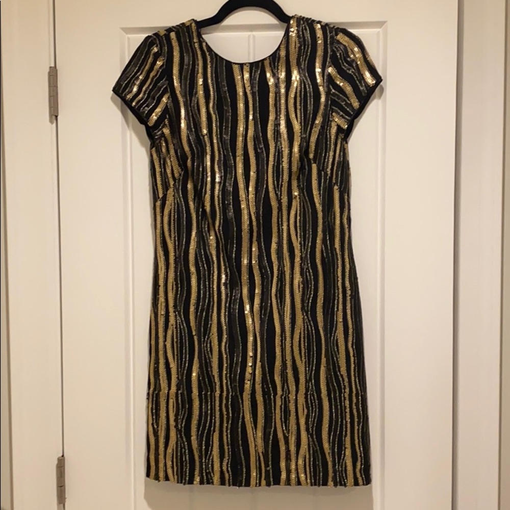 Aidan Mattox sequin dress